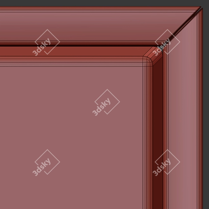 Abstract Frame Collection: 650x485mm, 2300x2300 pixels 3D model image 2