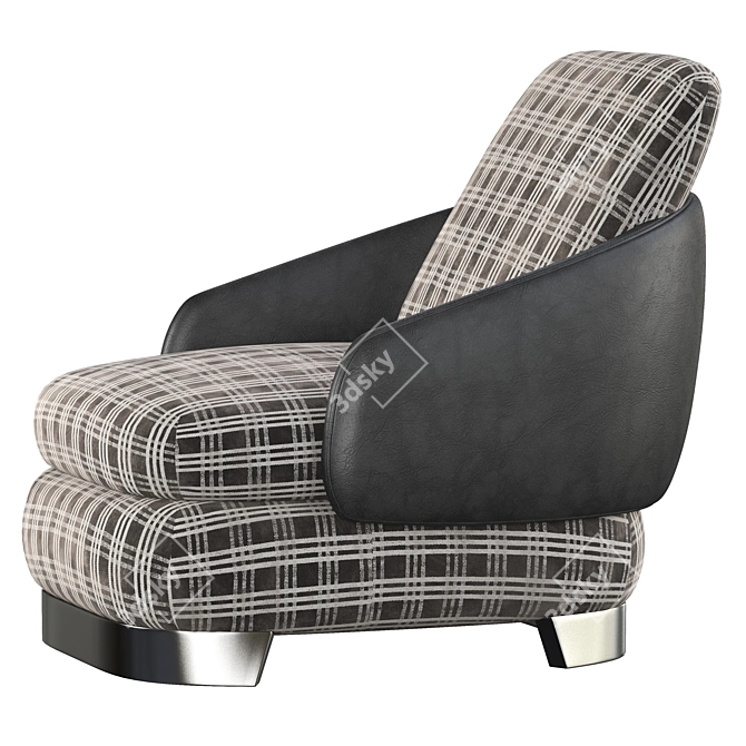 Lawson Armchair: Stylish Comfort for Your Home 3D model image 3