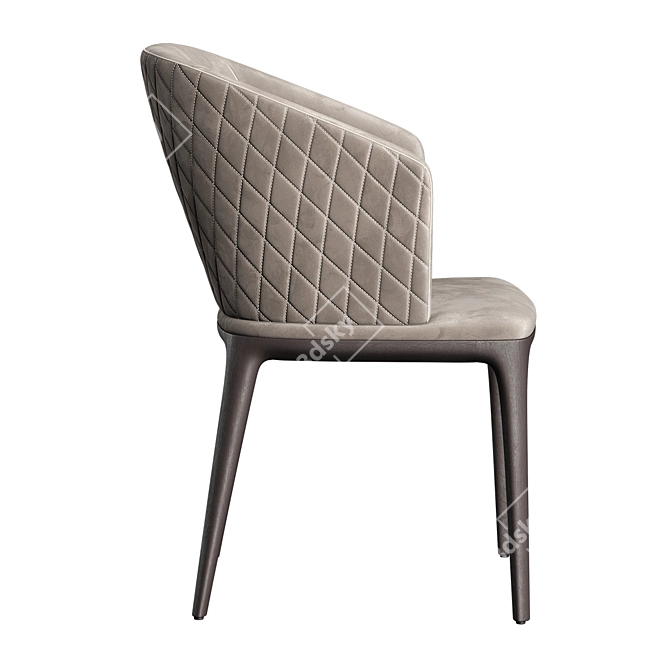 Luxurious Louise Chair by Angelo Cappellini 3D model image 4