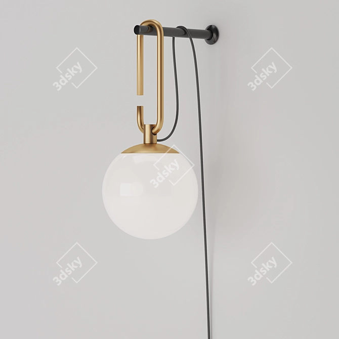 Artemide NH1217 Wall Pendant Light 3D model image 1