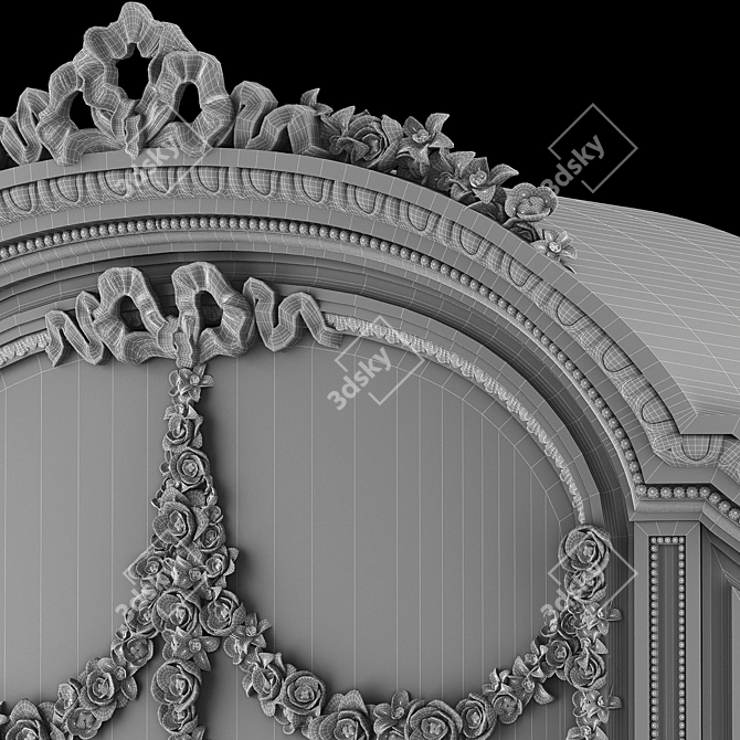 Iconic Elegance: Classical Showcase 3D model image 3