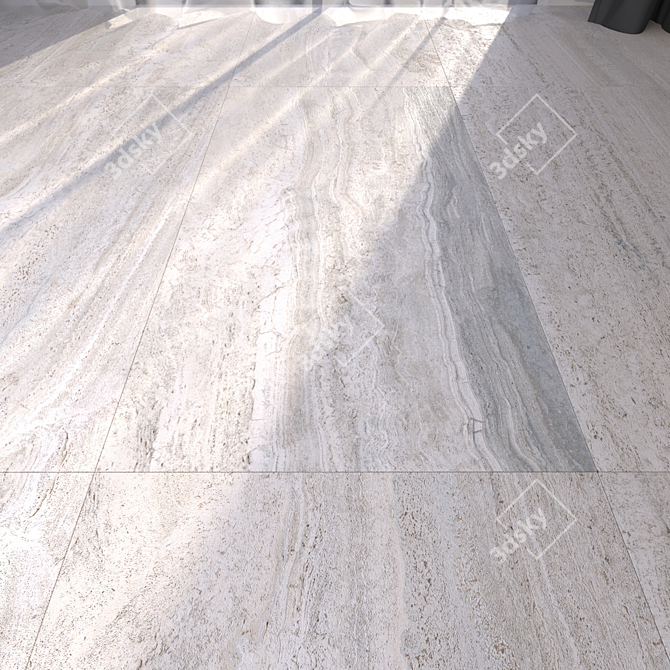  Navona Bone Vein 60x120 - Multi-Texture Floor Tile Collection 3D model image 1