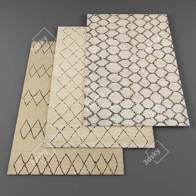 Luxury Carpet Collection 3D model image 1