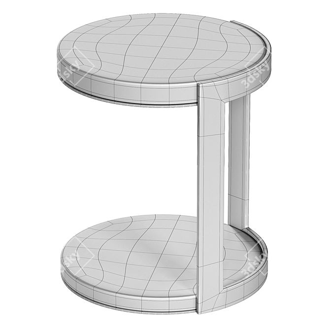 Sleek Alisee Molteni C Table 3D model image 2