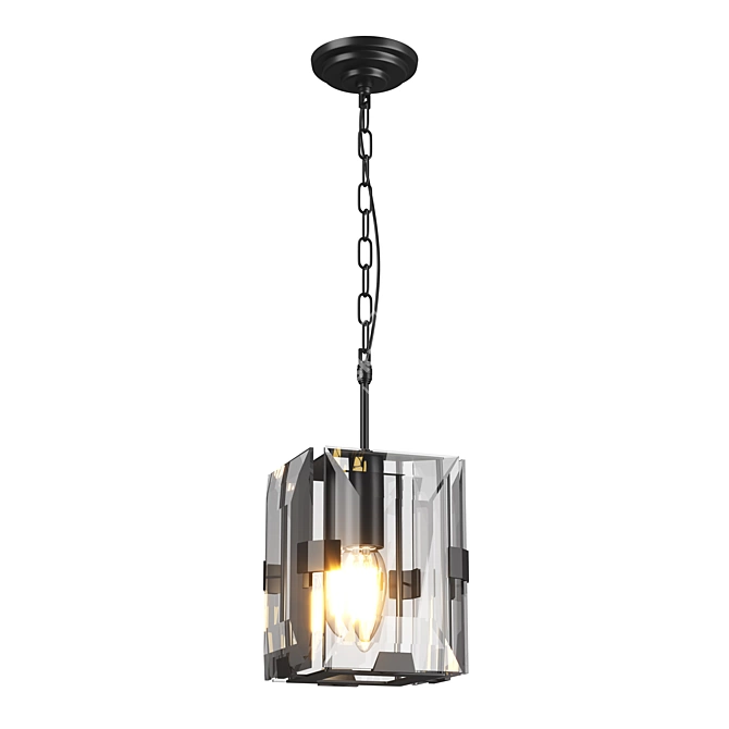 Modern Novara Lightstar Pendant 3D model image 1