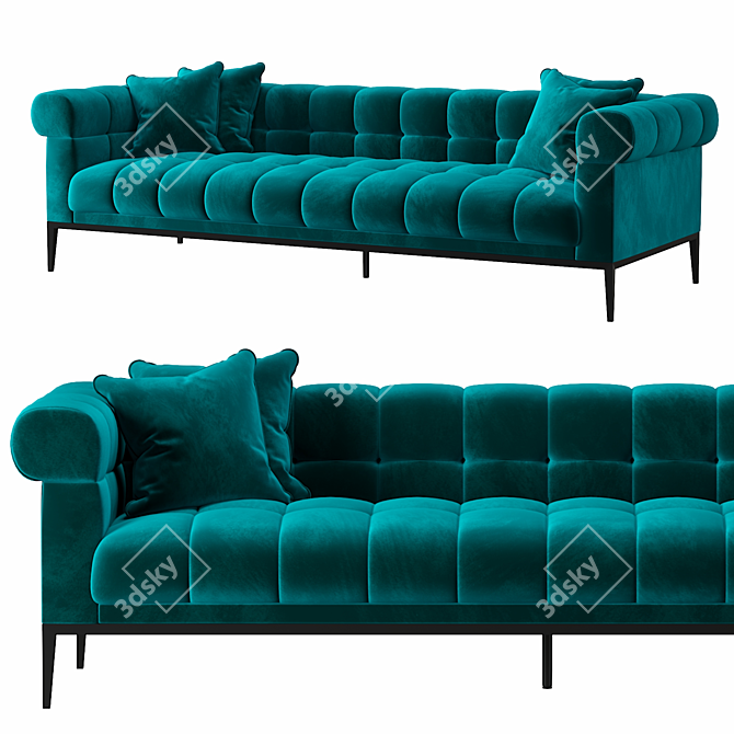 Luxurious Eichholtz AURELIO Sofa 3D model image 1