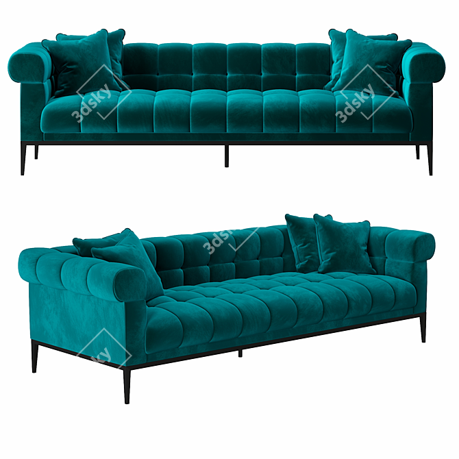 Luxurious Eichholtz AURELIO Sofa 3D model image 3