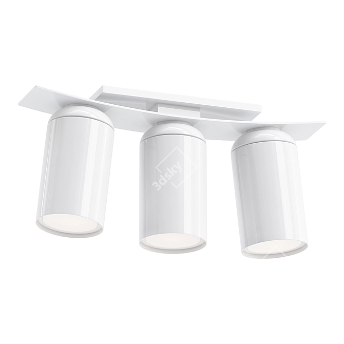 Modern Design trio-Lamp 3D model image 1