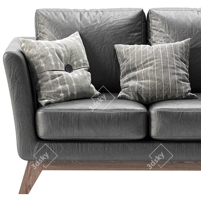 Dublin 3 Dusty Sofa 3D model image 2