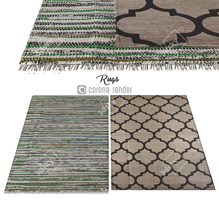 Luxury Carpets: Transform Your Space 3D model image 1