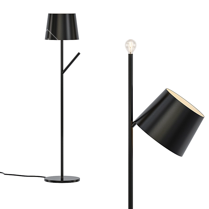 Hat-trick Lamp: Illuminating Innovation 3D model image 1