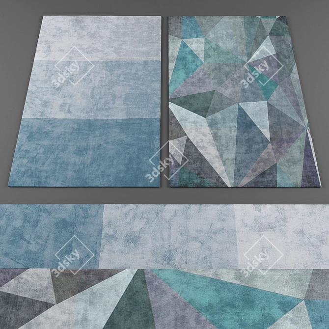 Versatile Rug Collection: 279 Designs 3D model image 1