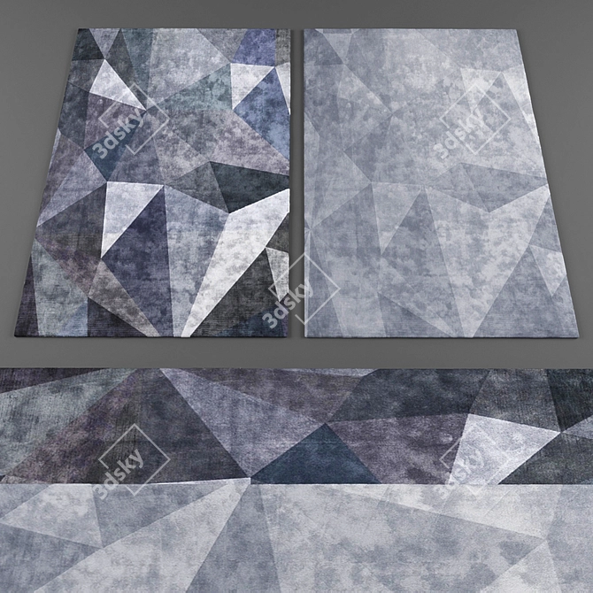 Versatile Rug Collection: 279 Designs 3D model image 2