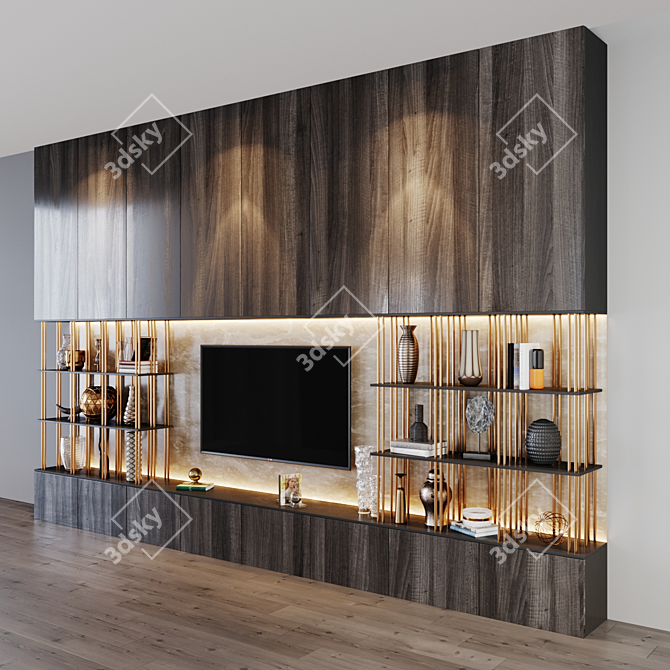 Product Title: Idol Design TV Set 3D model image 2