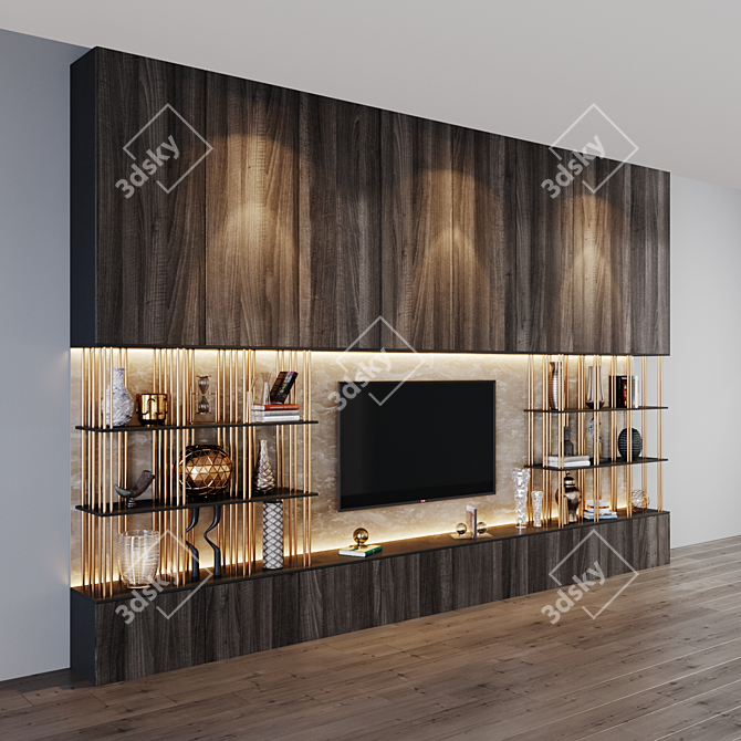 Product Title: Idol Design TV Set 3D model image 3