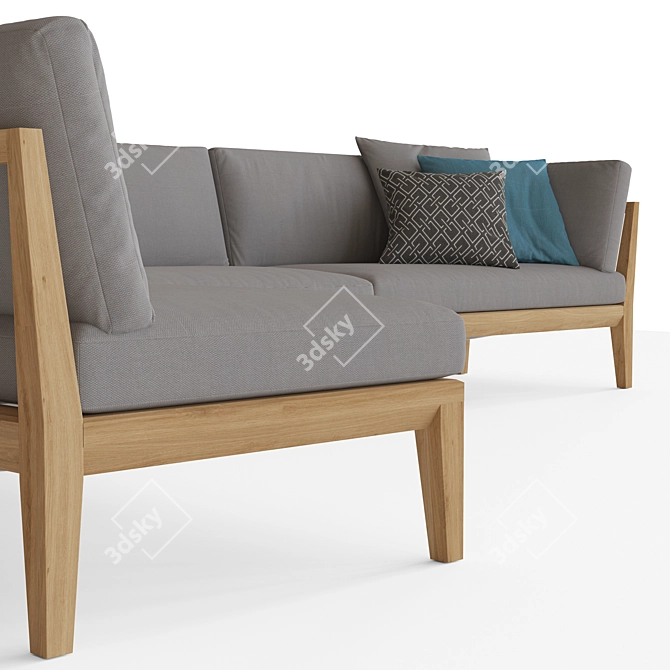 TEKA Modular Sofa by Roda 3D model image 2