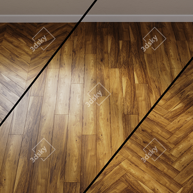 Grand Line Chestnut Laminate 3D model image 1