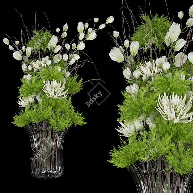 Botanical Paradise: Vol 84 Plant Collection 3D model image 1