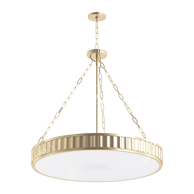 Elegant Middlebury Pendant 3D model image 1