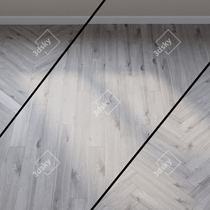 Velvet Oak Gray Laminate - ter Hurne 3D model image 1