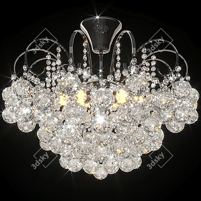 Elegant Pearl Chandelier 232016306 3D model image 1