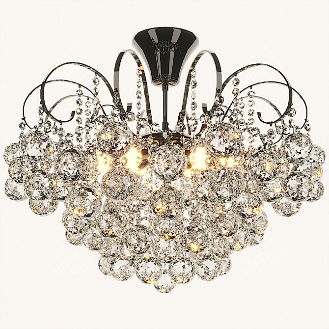 Elegant Pearl Chandelier 232016306 3D model image 2