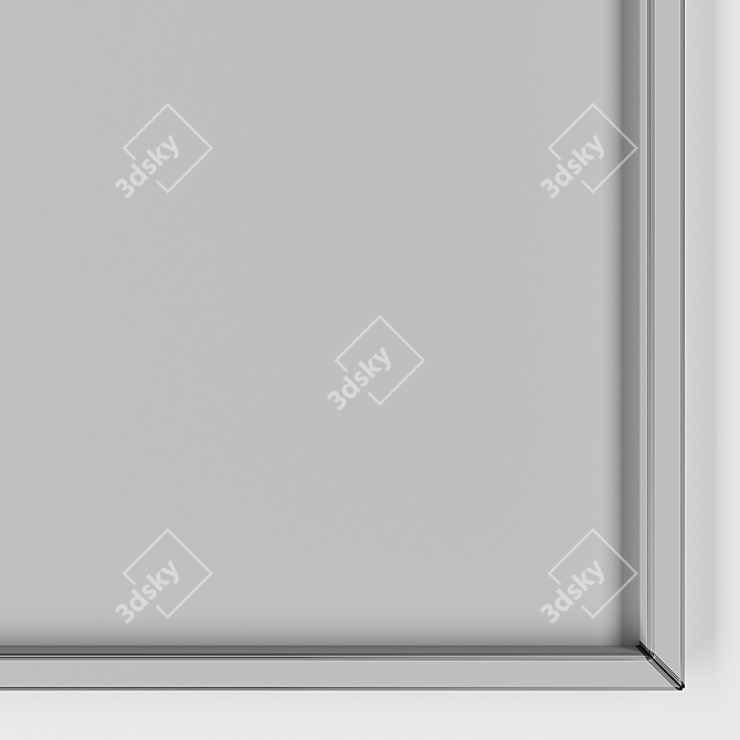 Dual Picture Frame Set 3D model image 2