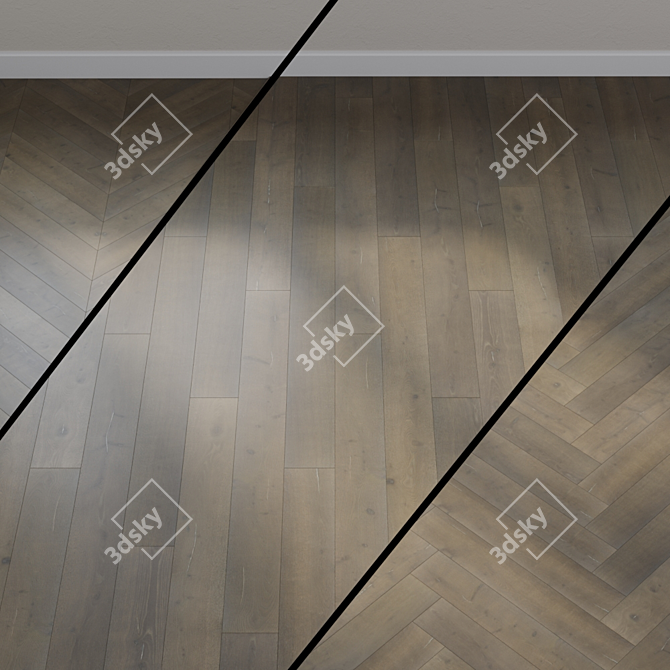 Ter Hurne Unique Oak Parquet 3D model image 1