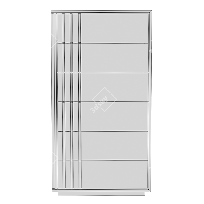 Casa Magna Relevo TallBoy - Unique Design, High Quality Materials 3D model image 3