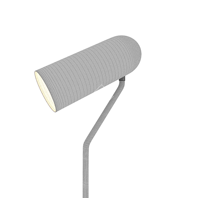 Sleek Illuminator: Modern Floor Lamp 3D model image 2