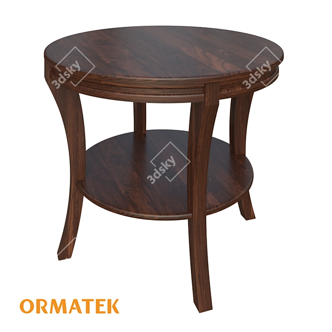 Title: Elegant Verda Coffee Table 3D model image 1