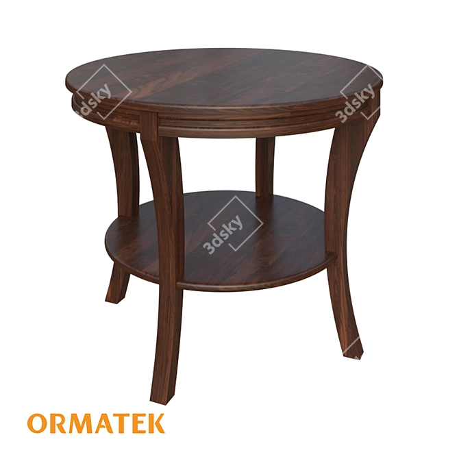 Title: Elegant Verda Coffee Table 3D model image 2