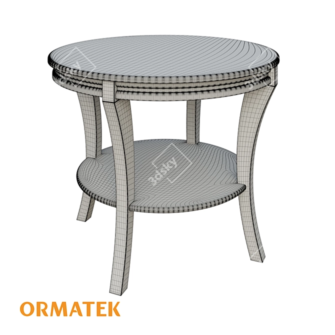 Title: Elegant Verda Coffee Table 3D model image 3