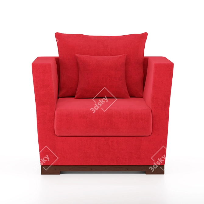 Luxury Armchair by Armani Casa 3D model image 2