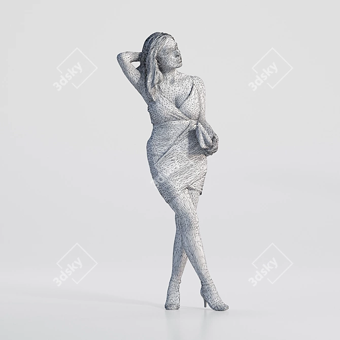 Manuela 1660: High-Quality 3D Model with V-Ray and Corona Compatible Files 3D model image 4