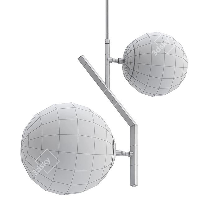 Modern Design Lamps: KAFT 3D model image 2