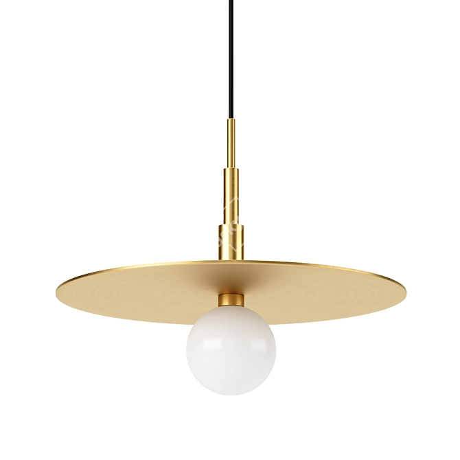 SPINODE Modern Pendant Lamp 3D model image 1