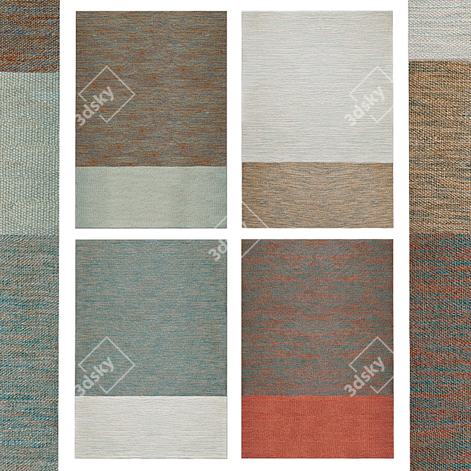 Elegant Rug Collection | No. 085 3D model image 1