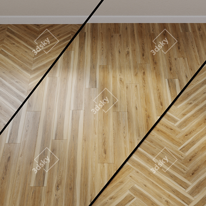 SydneyLoft RLC194W6 Vinyl Flooring 3D model image 1