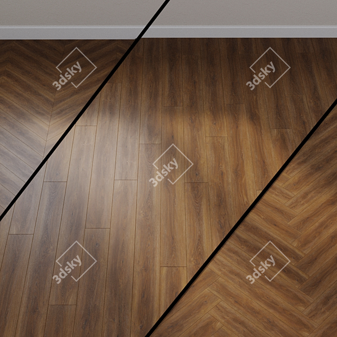 Moscow Loft RLC198W6 Vinyl Flooring 3D model image 1