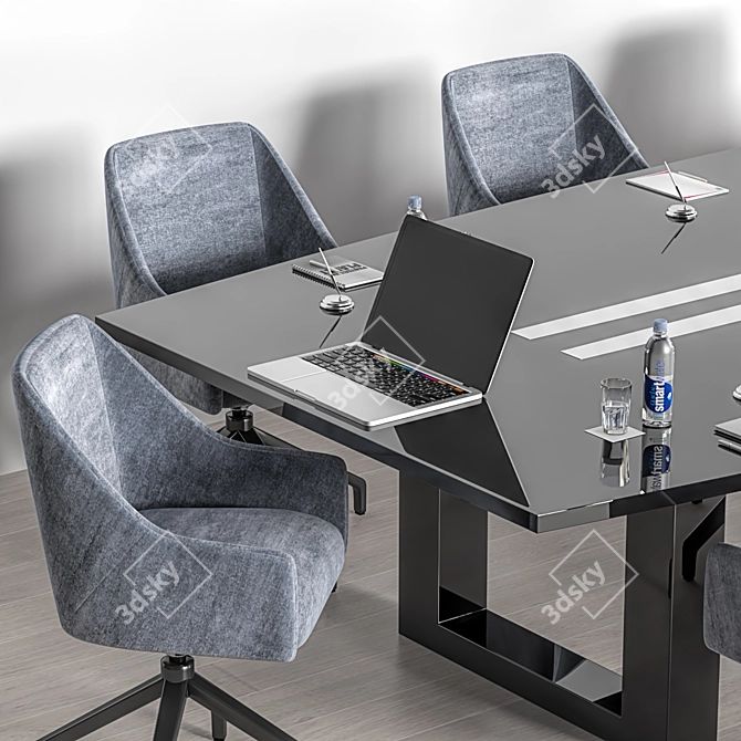 Modern Conference Table 2015 3D model image 2