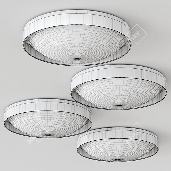 Milan Iluminacion Alina 6674: Stylish Ceiling Lamp 3D model image 2