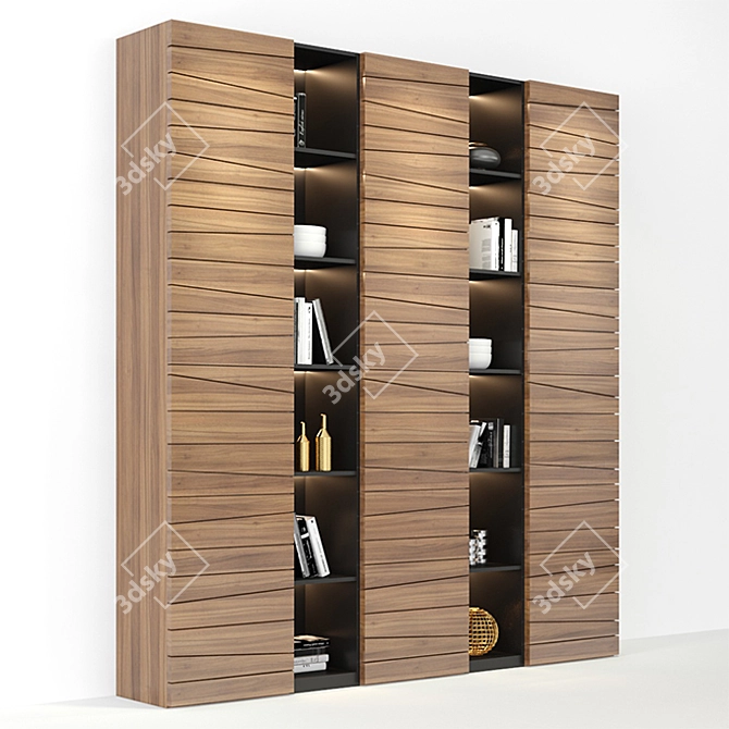 - Visual Shelf Set 3D model image 1