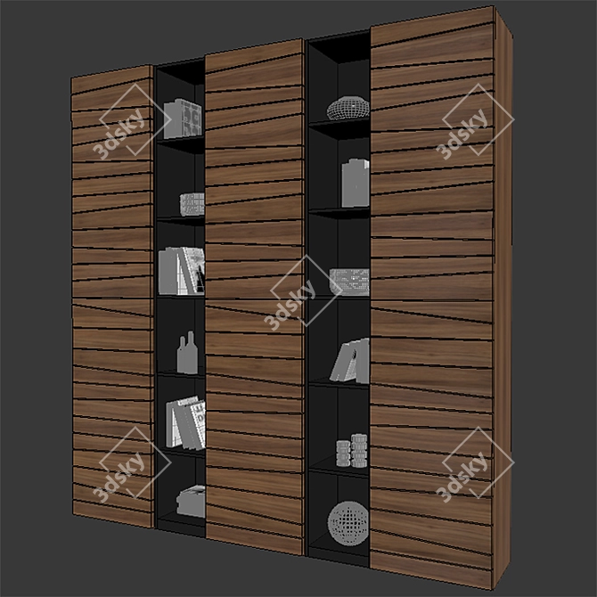 - Visual Shelf Set 3D model image 3