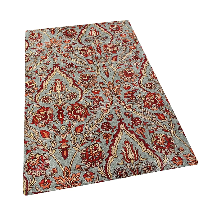 Elegant Carpet Collection: Britanny, Sienna, Thymus 3D model image 3