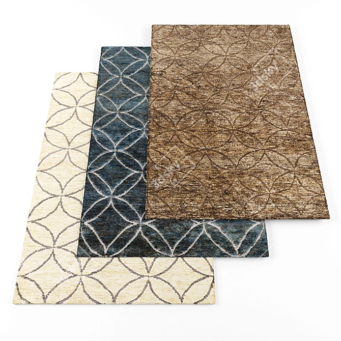 High Resolution Rugs (4-Pack) 3D model image 1