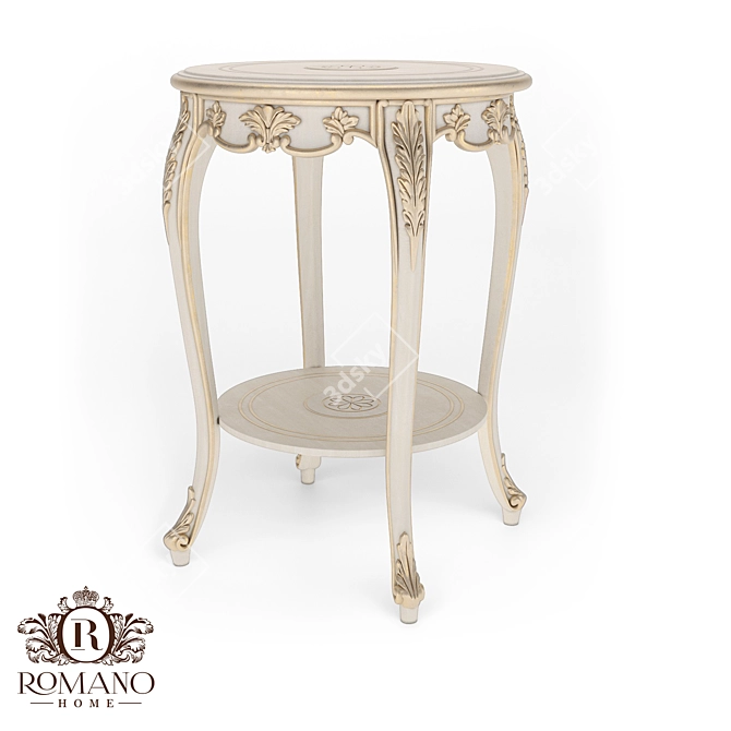 Handcrafted Coffee Table | Romano Home 3D model image 1