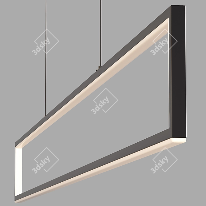 Sleek Pendant Lights: Contemporary Style! 3D model image 2