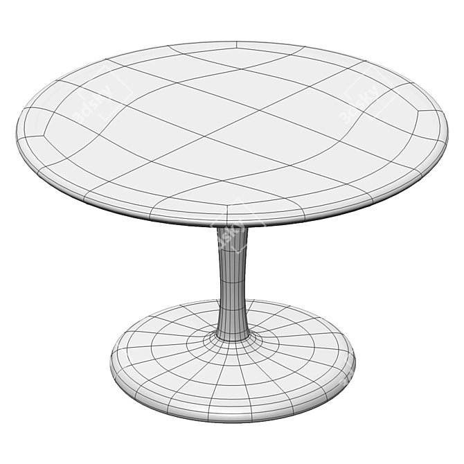 Riva 1920 Classic Table 3D model image 2