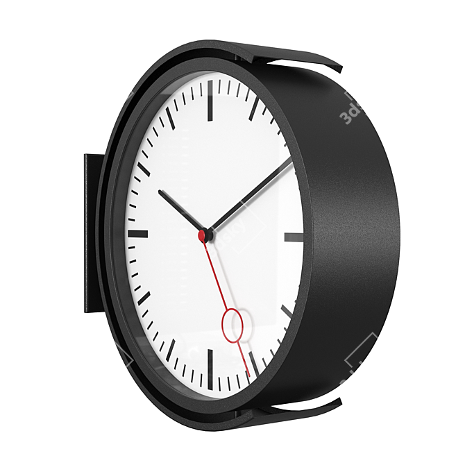 BISSING BISSING Wall Clock: Elegant and Functional 3D model image 3